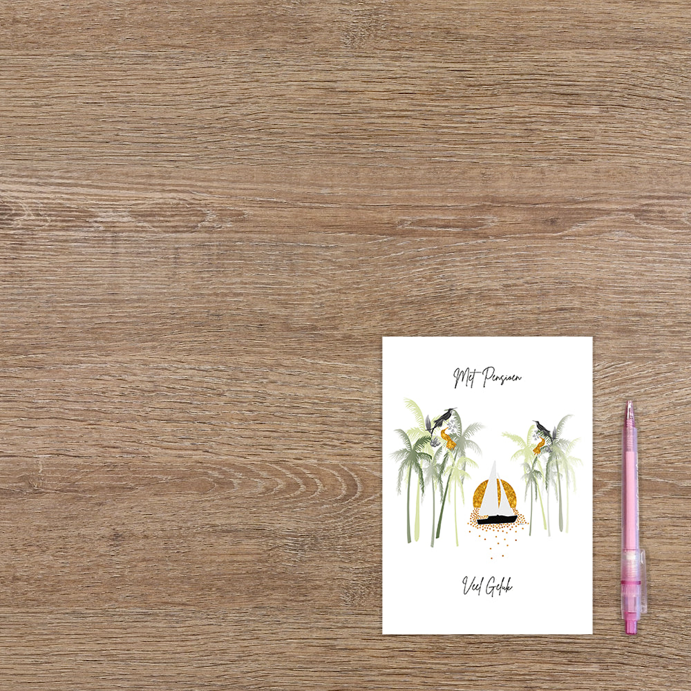 Met pensioen veel geluk