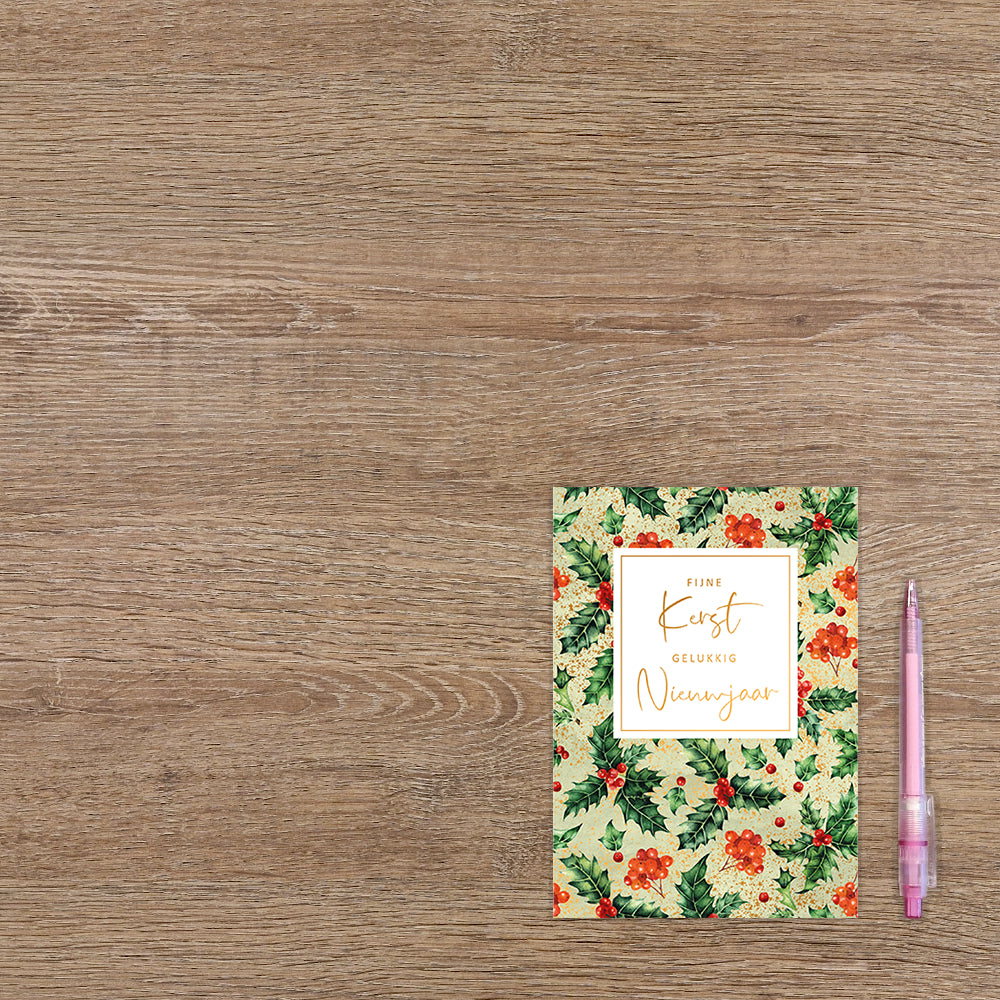 Fijne kerst gelukkig nieuwjaar