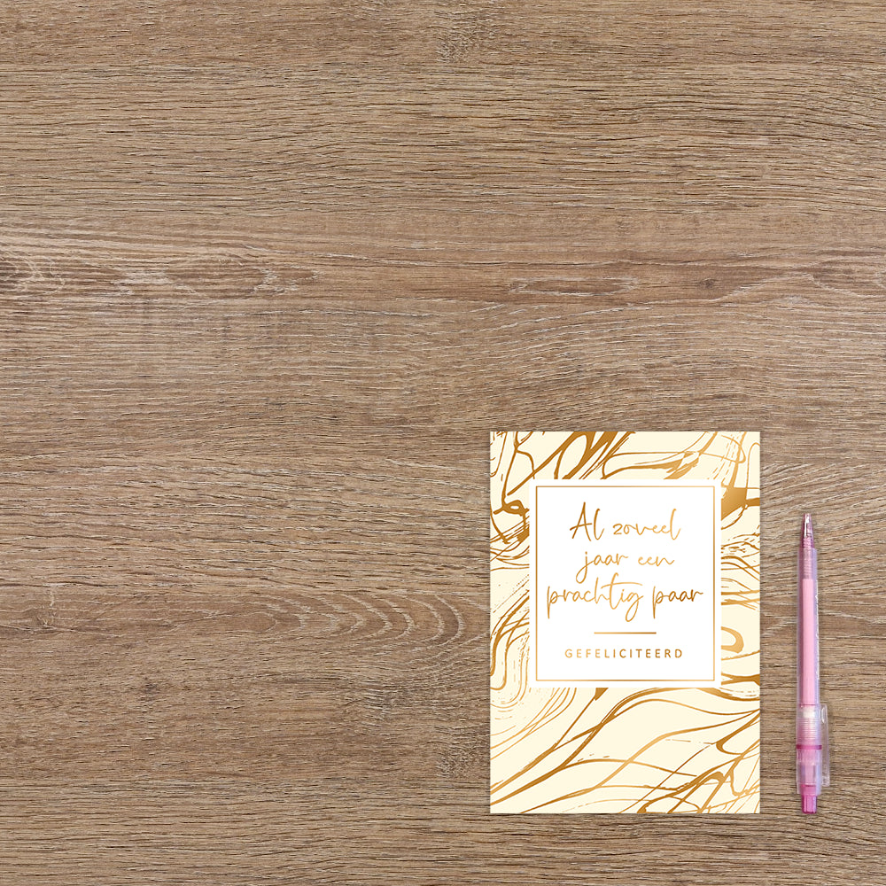 Al zoveel jaar een prachtig paar