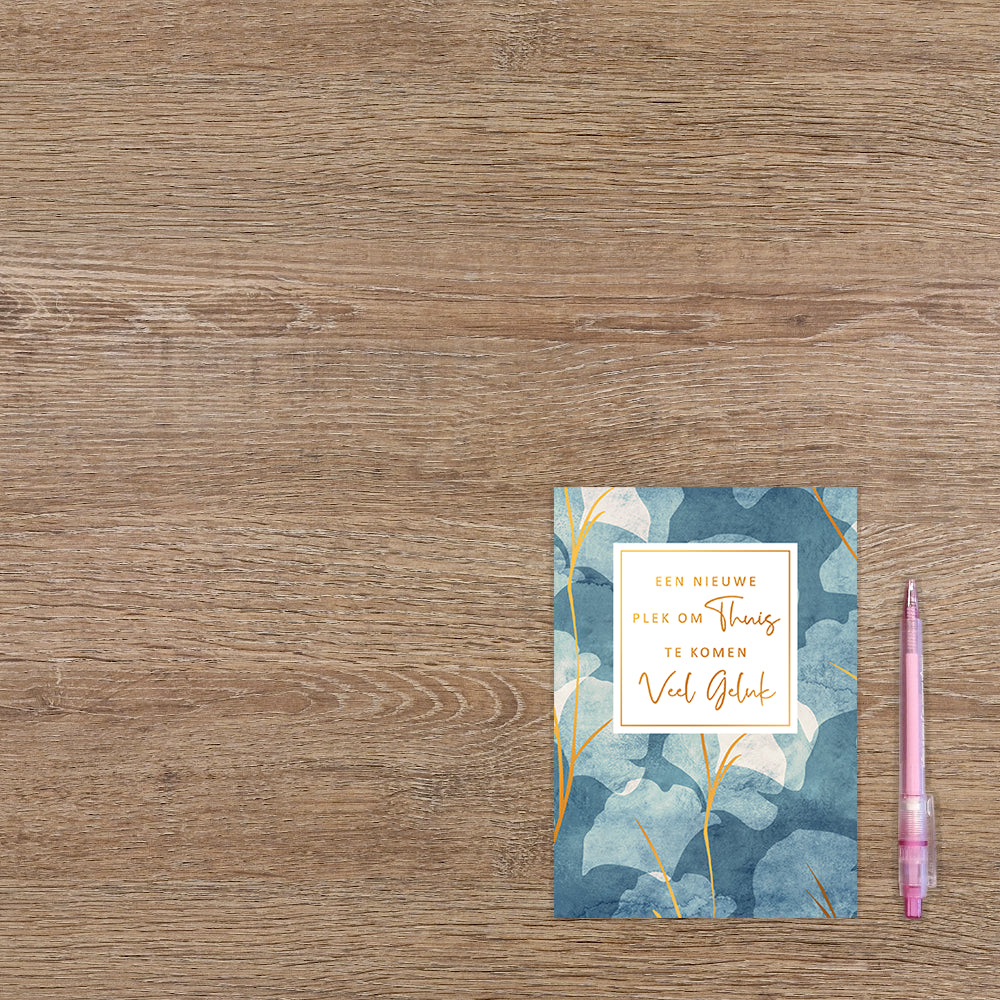 Een nieuwe plek om thuis te komen veel geluk