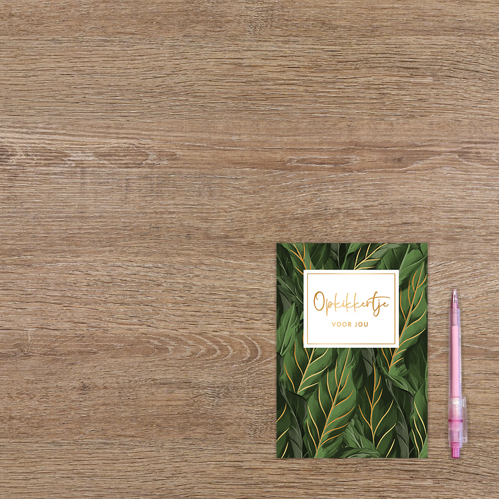 Opkikkertje voor jou