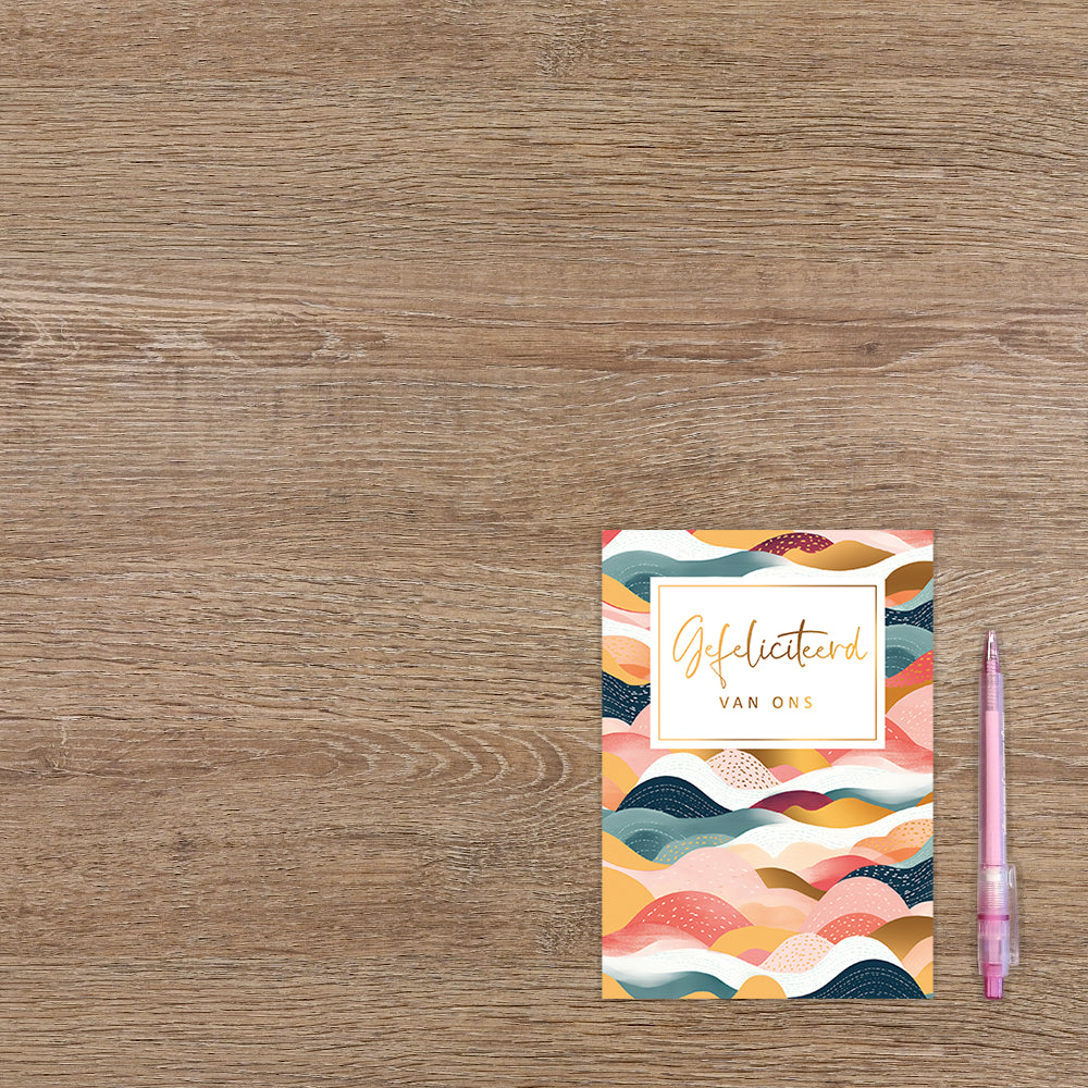 Gefeliciteer van ons