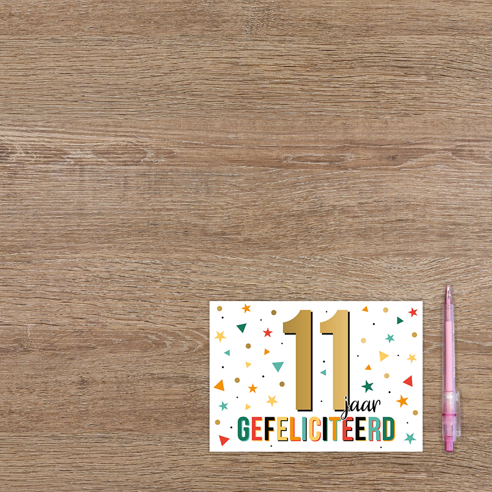 11 jaar gefeliciteerd