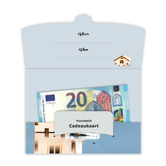 Veel geluk in de nieuwe woning