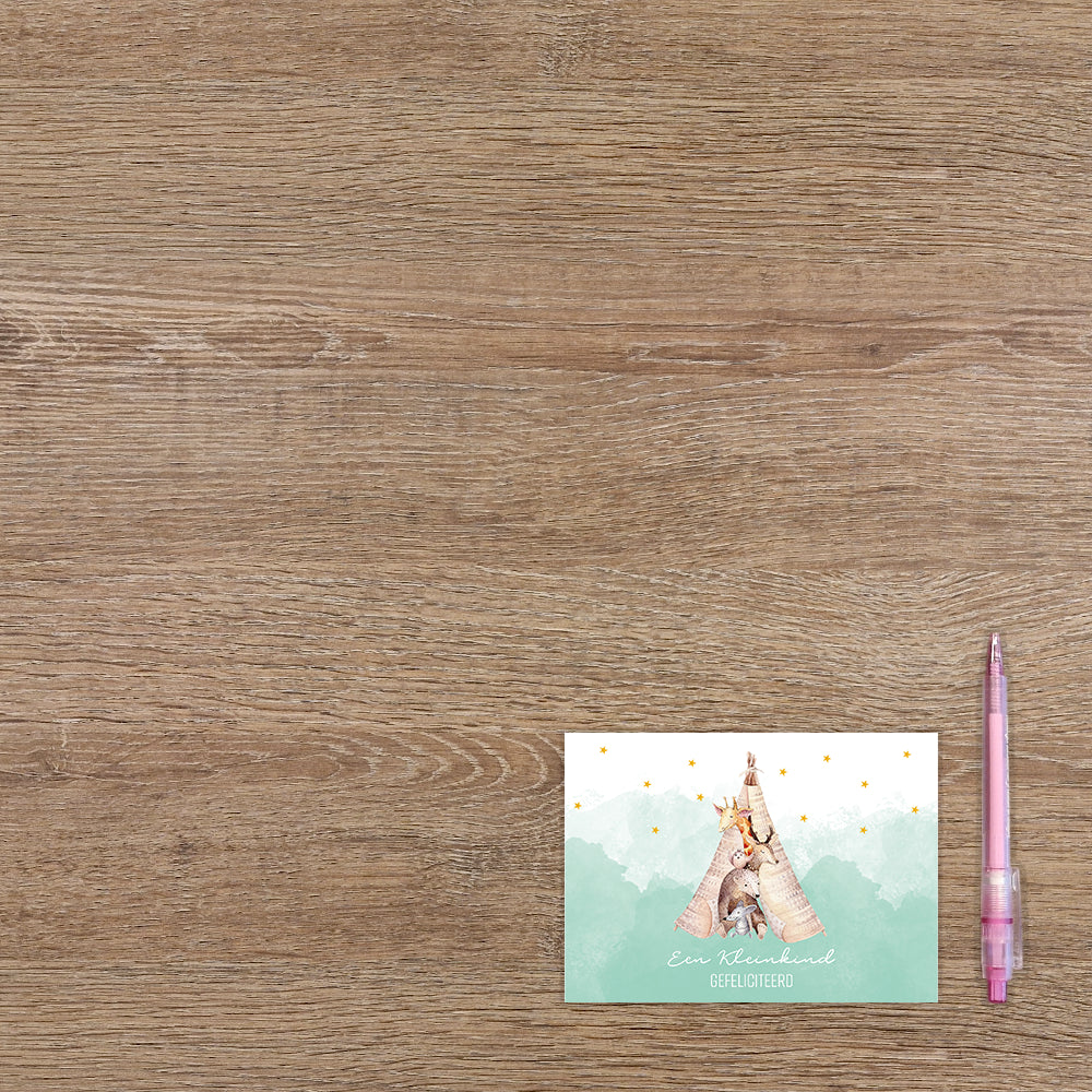 Een kleinkind gefeliciteerd