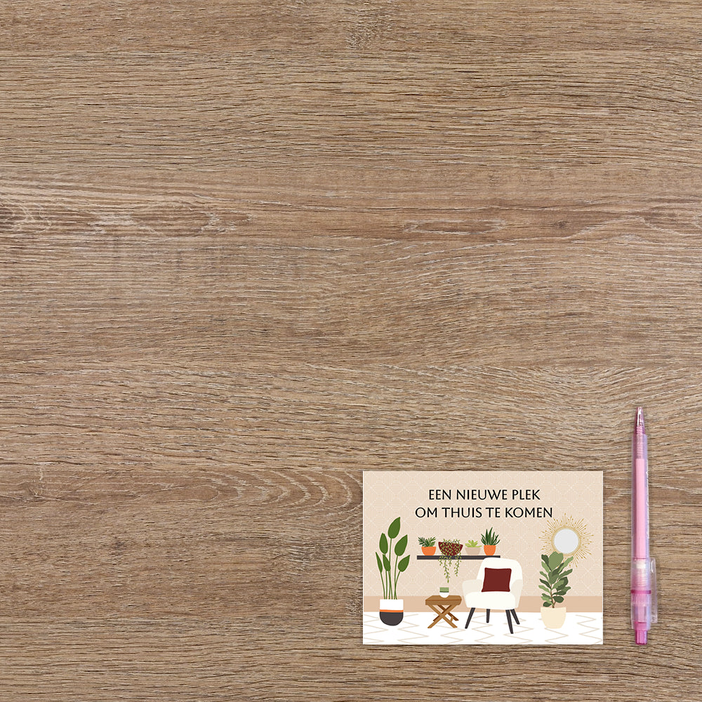 Een nieuwe plek om thuis te komen