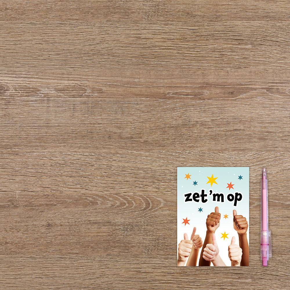 Zet 'm op
