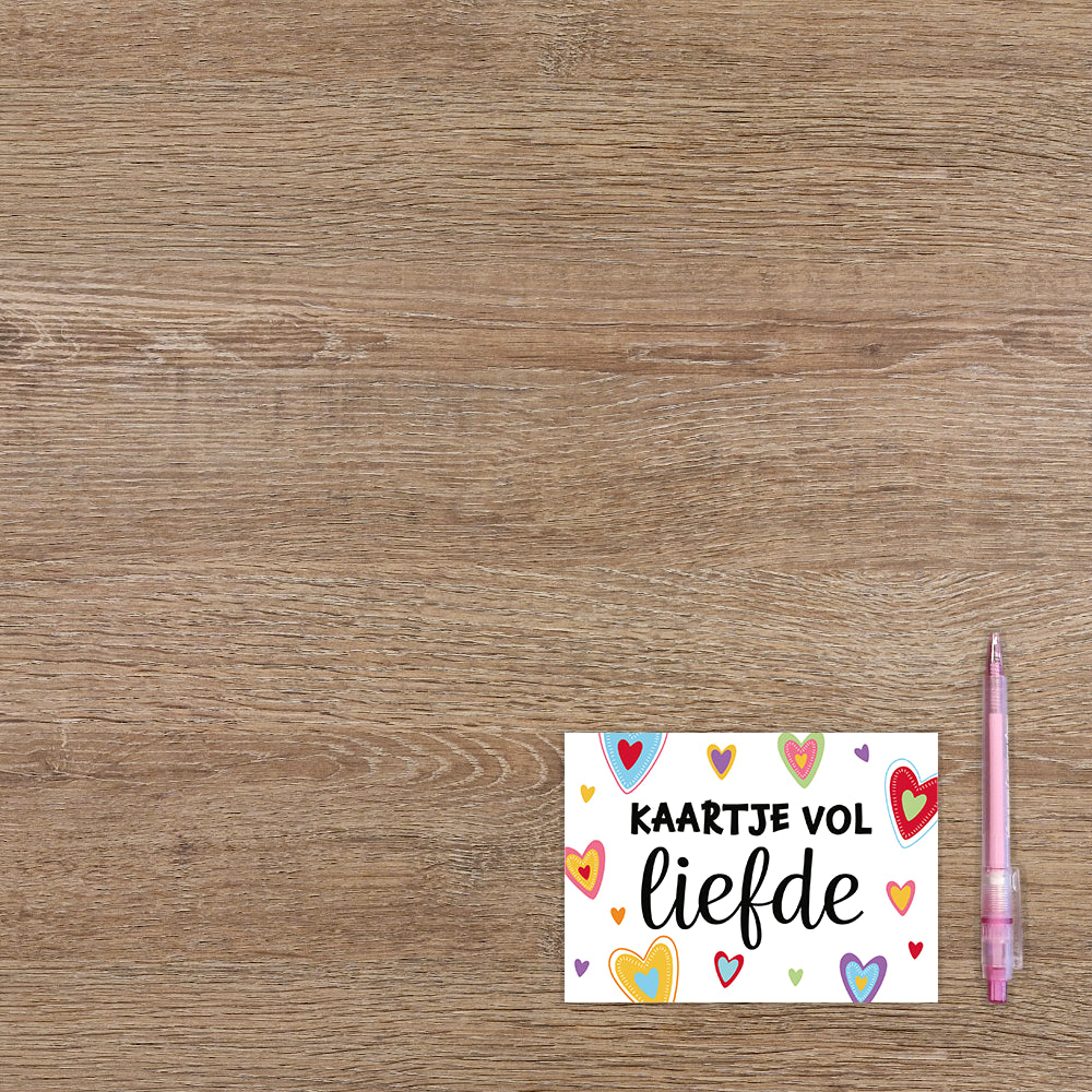Kaartje vol liefde