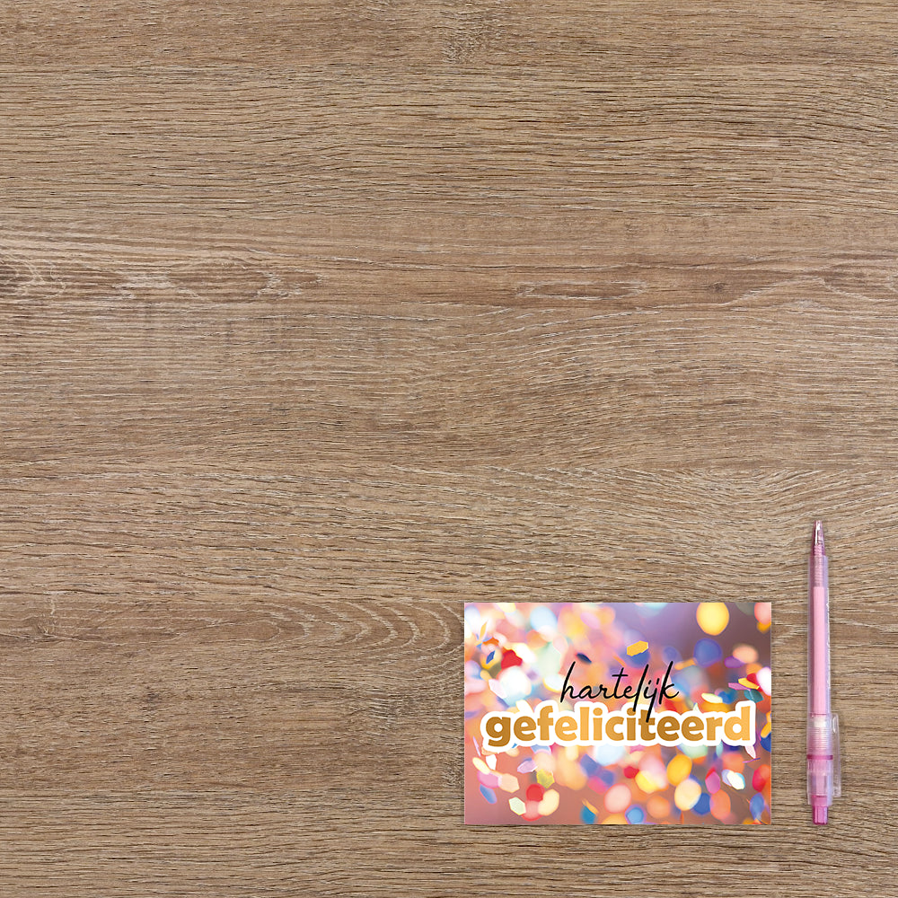 Hartelijk gefeliciteerd