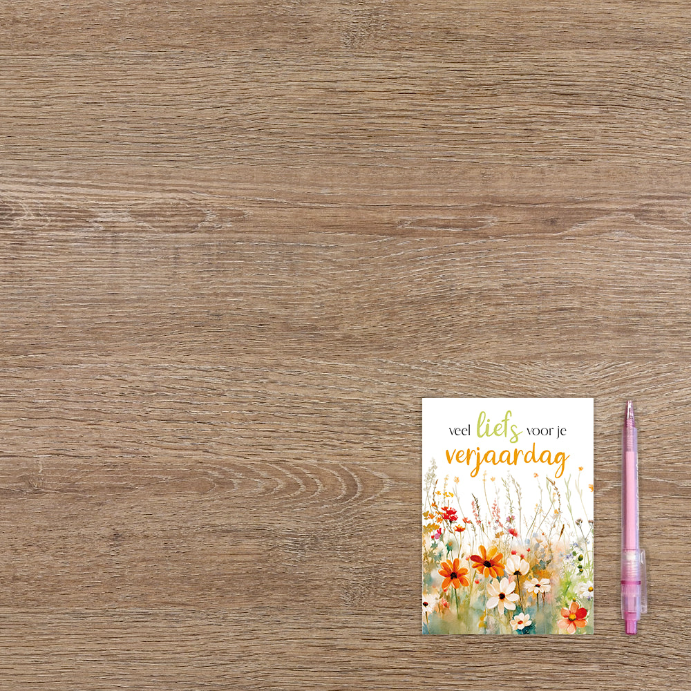 Veel liefs voor je verjaardag