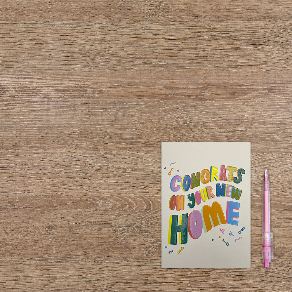 Congrats on your new home