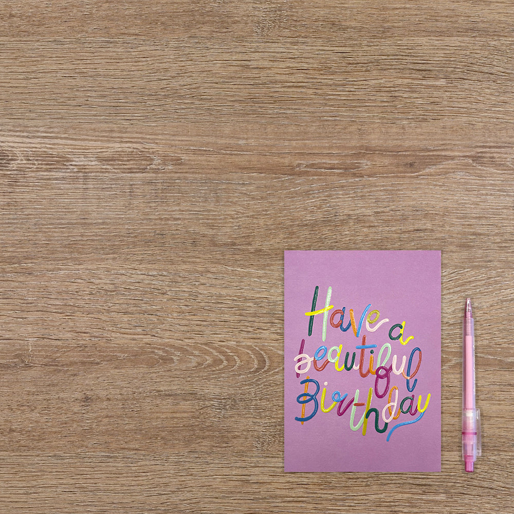 Have a beautiful birthday