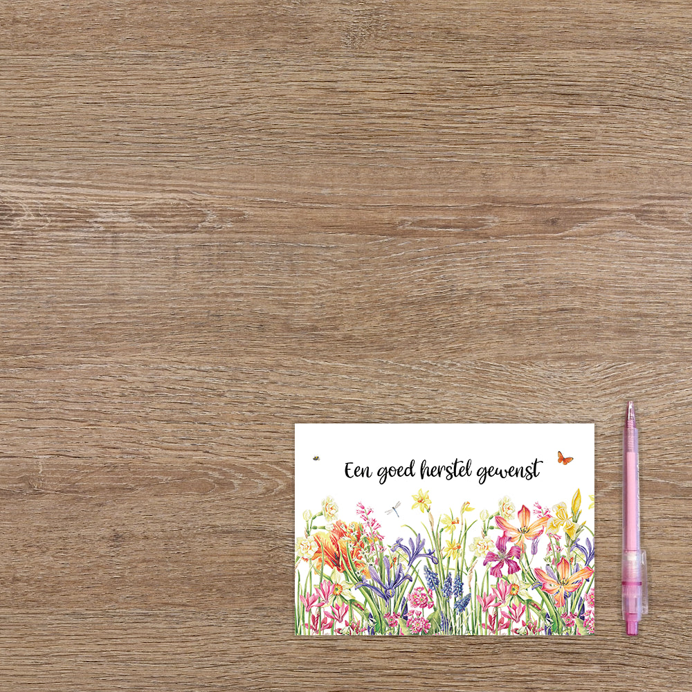Een goed herstel gewenst