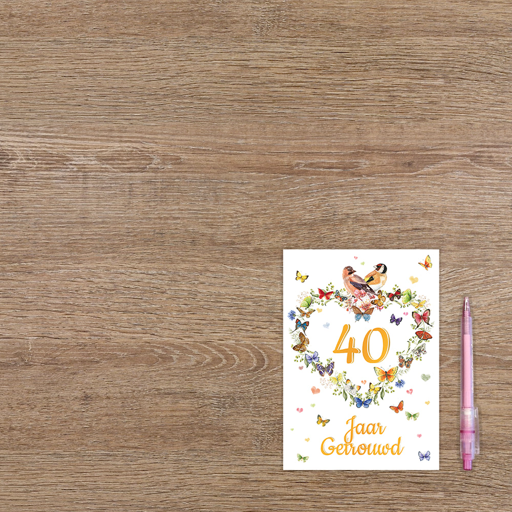 40 jaar getrouwd