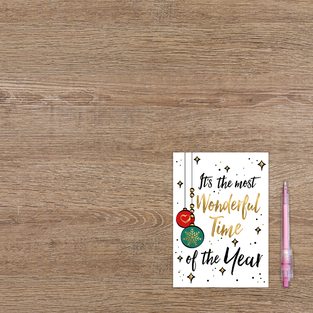 It's the most wonderful time