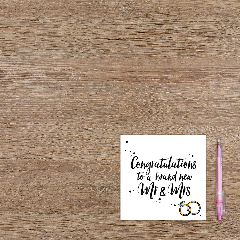 Congratulations to a brand new Mr & Mrs