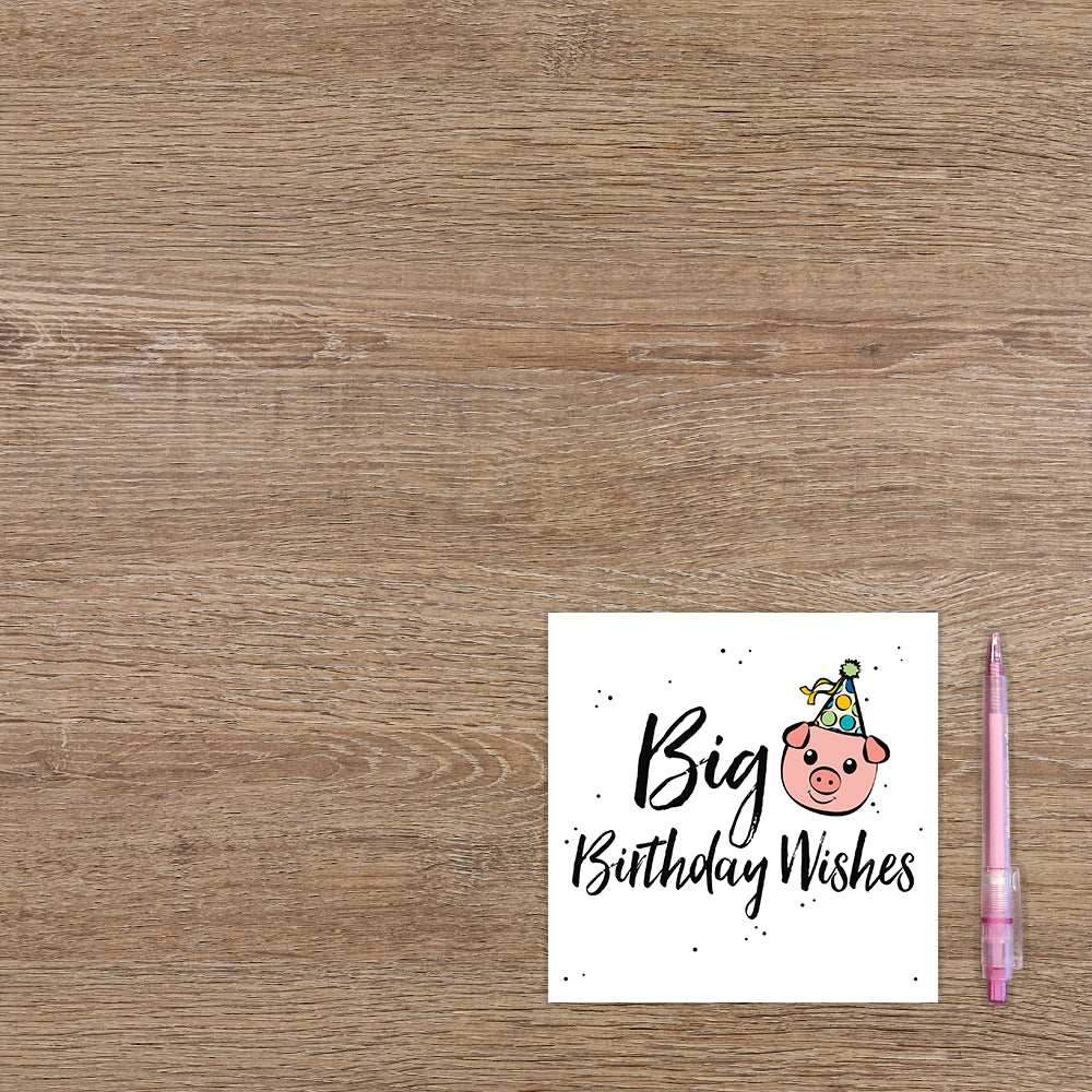 Big birthday wishes