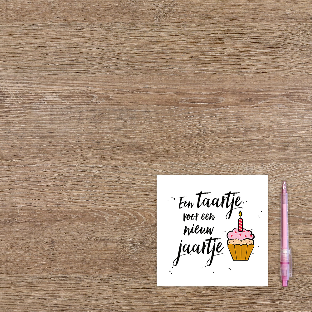 Een taartje voor een nieuw jaartje