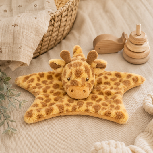 Baby knuffeldoekje giraffe