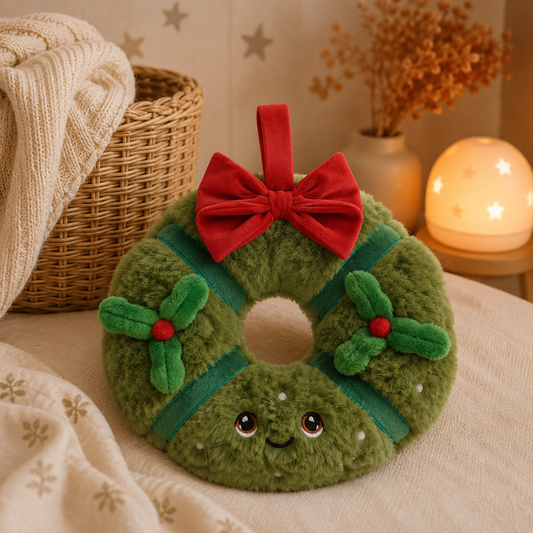 Kerstkrans knuffel