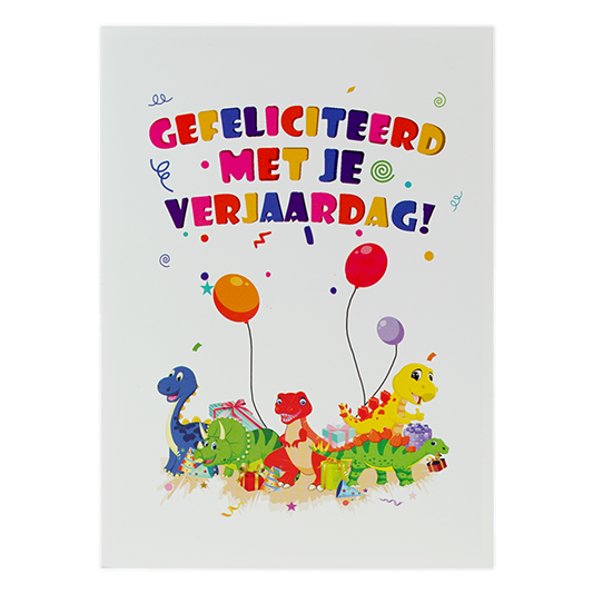 Gefeliciteerd met je verjaardag!