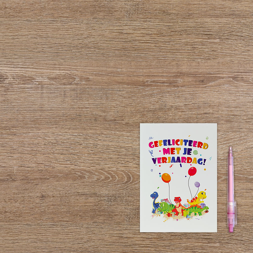 Gefeliciteerd met je verjaardag!