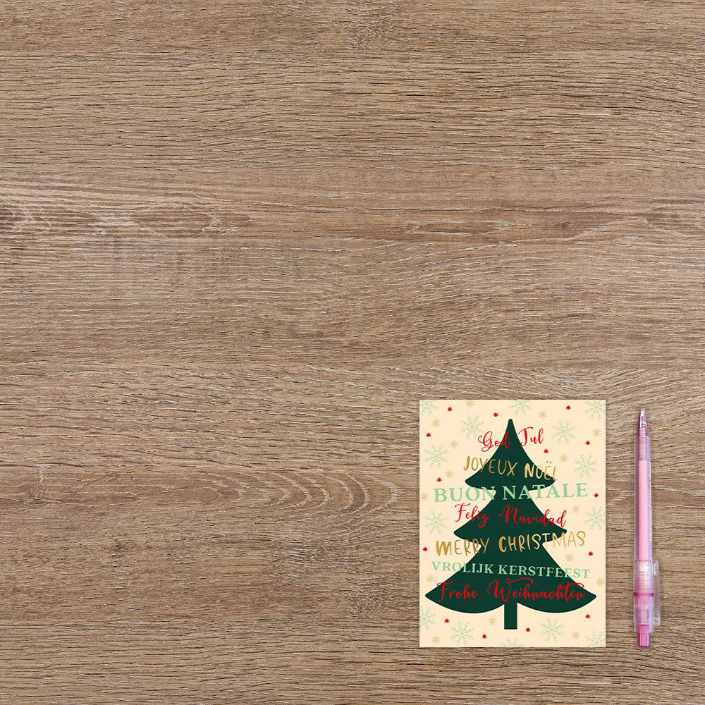 Vrolijk kerstfeest - 8 stuks