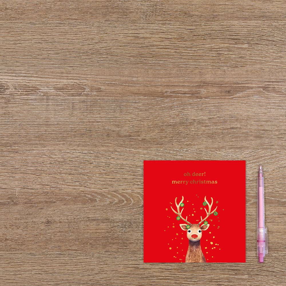 Oh deer! Merry christmas