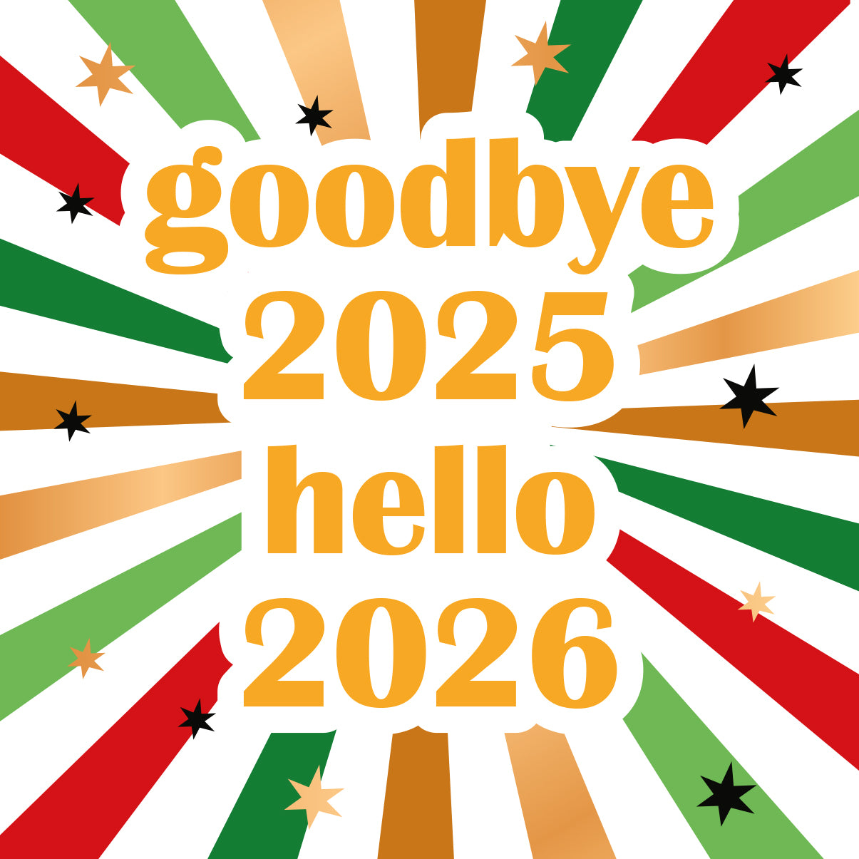 Goodbye 2025 hello 2026