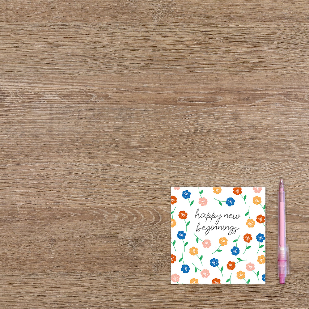 Happy new beginnings