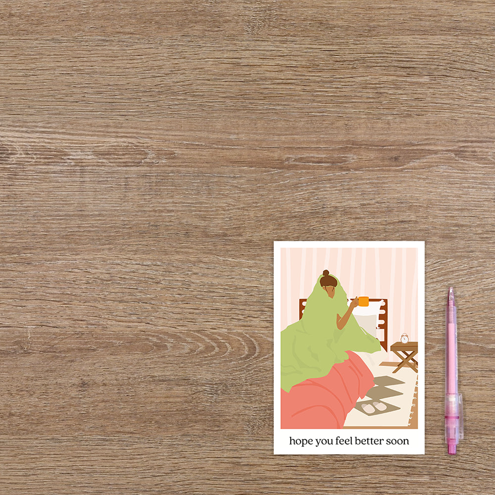 Hope you feel better soon