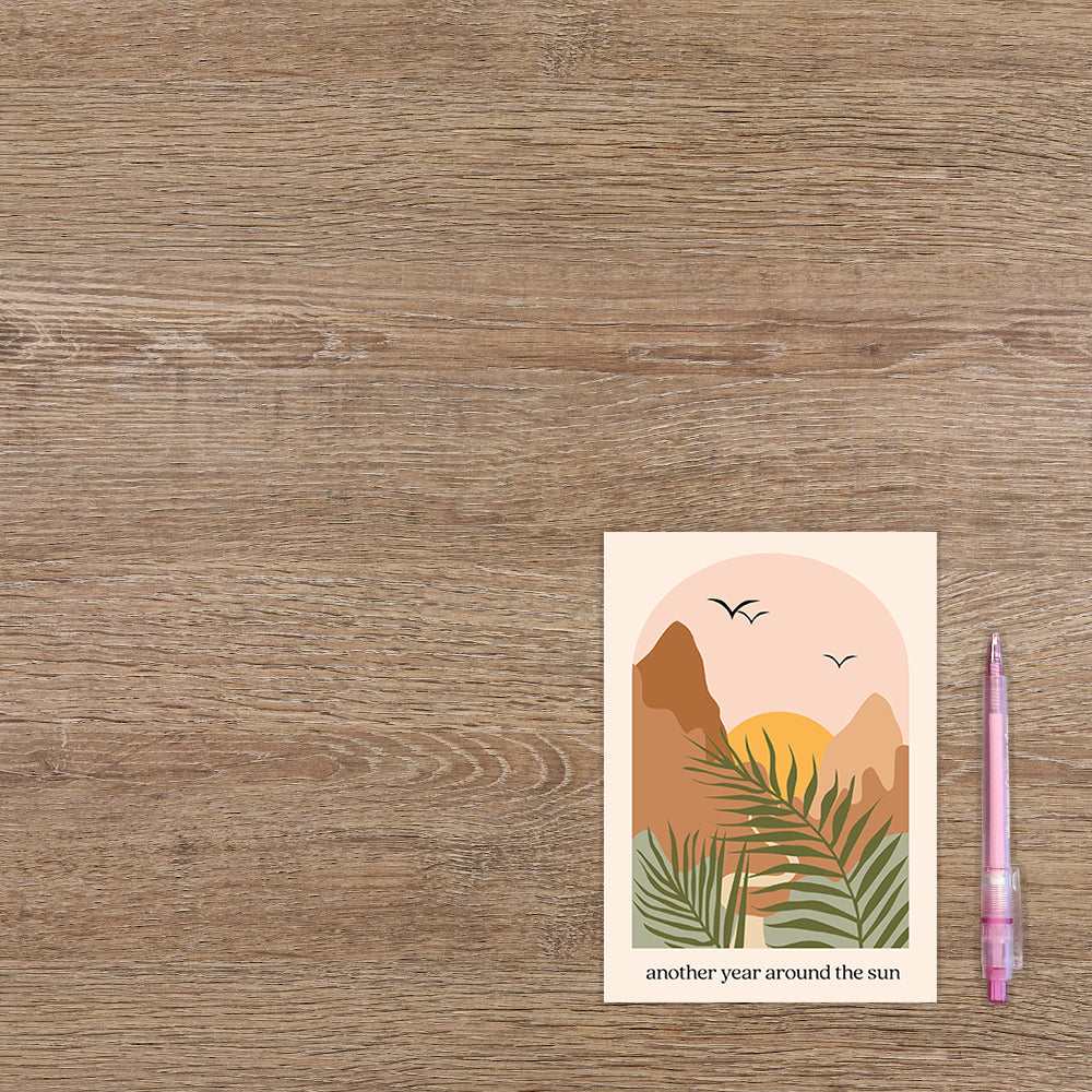 Another year around the sun