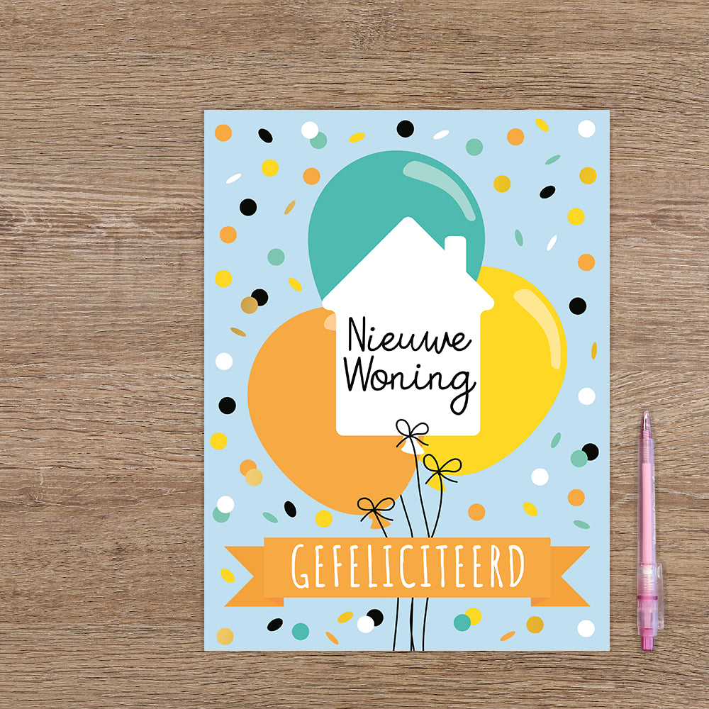 XL kaart - Nieuwe woning