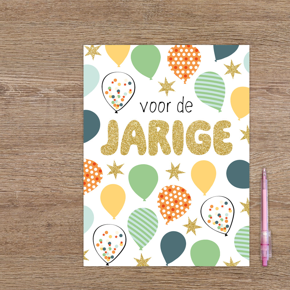 XL kaart - Voor de jarige