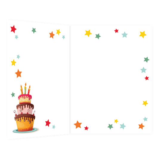 XL kaart - Happy birthday