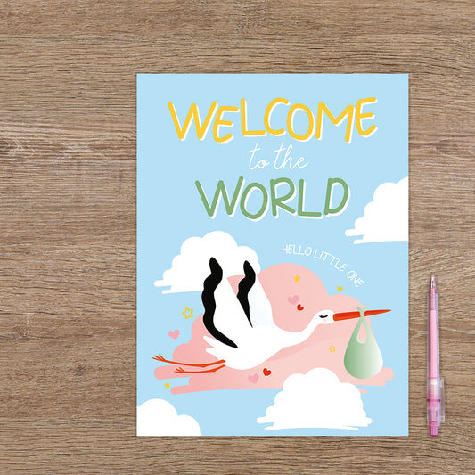 XL kaart - Welcome to the world