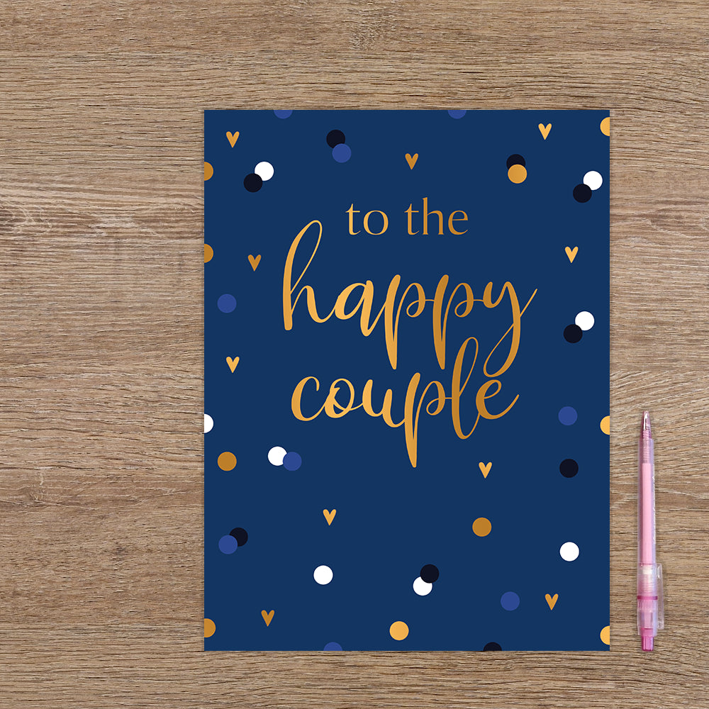 XL kaart -To the happy couple