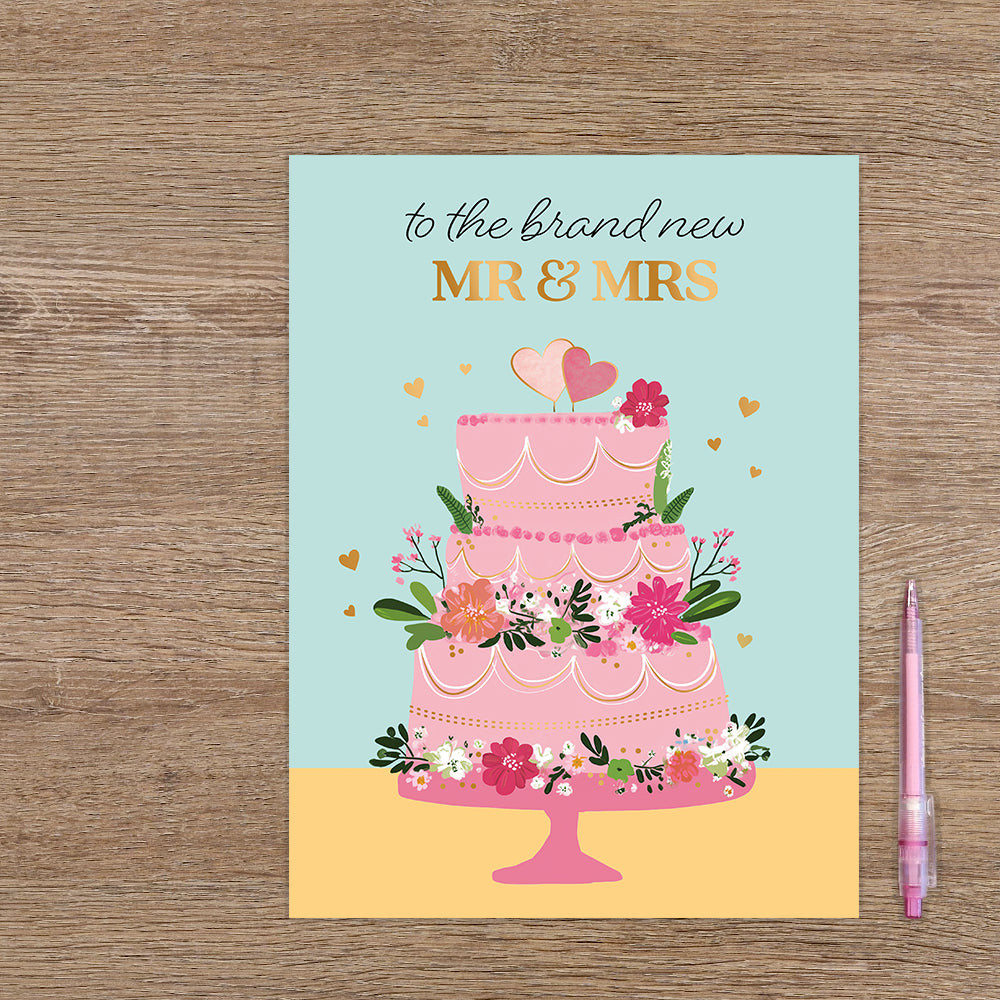 To the brand new mr & mrs