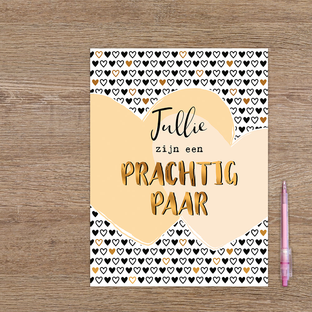 XL kaart - Jullie zijn een prachtig paar