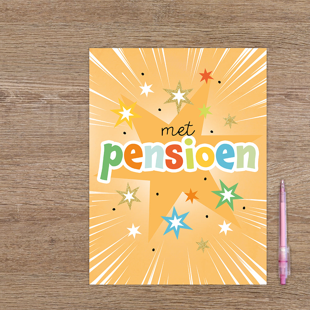 XL kaart - Met pensioen