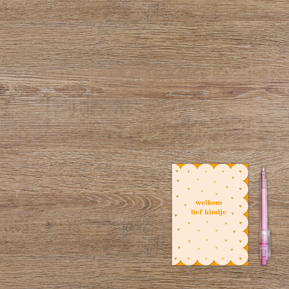 Welkom lief kindje