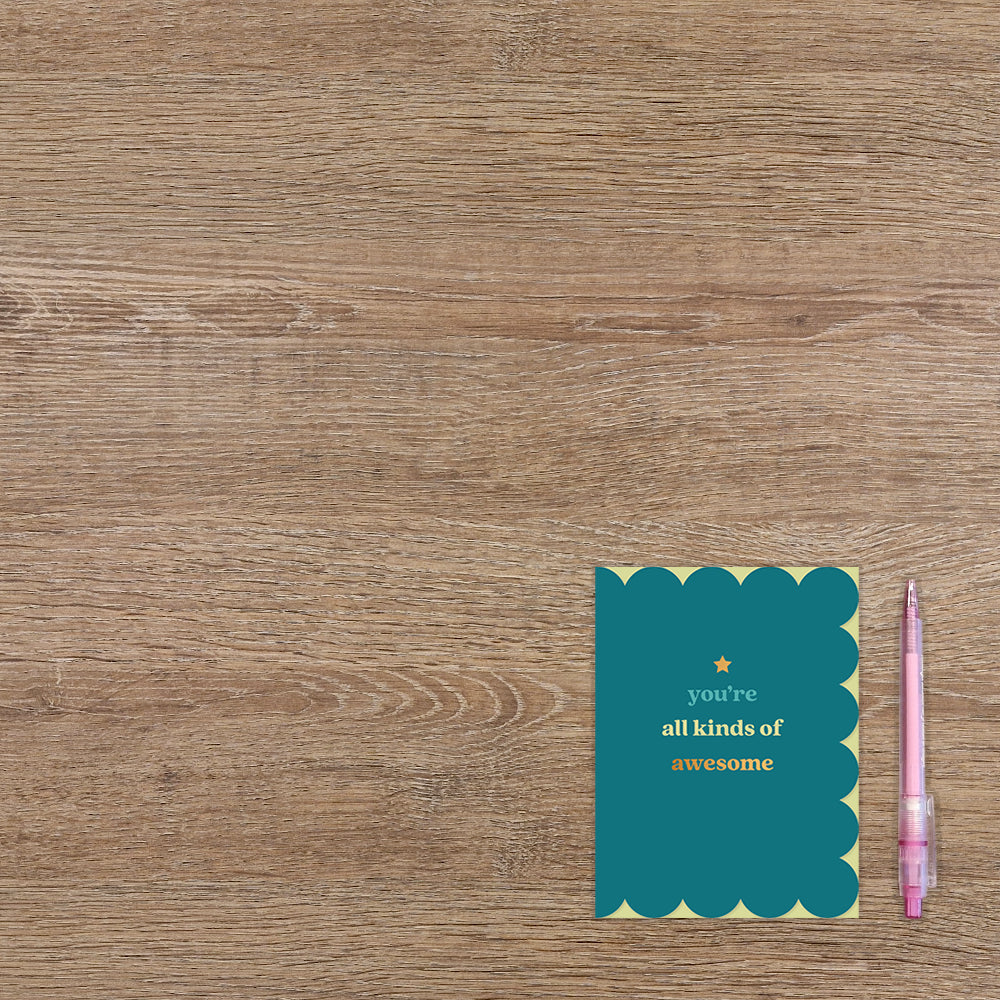 You're all kinds of awesome