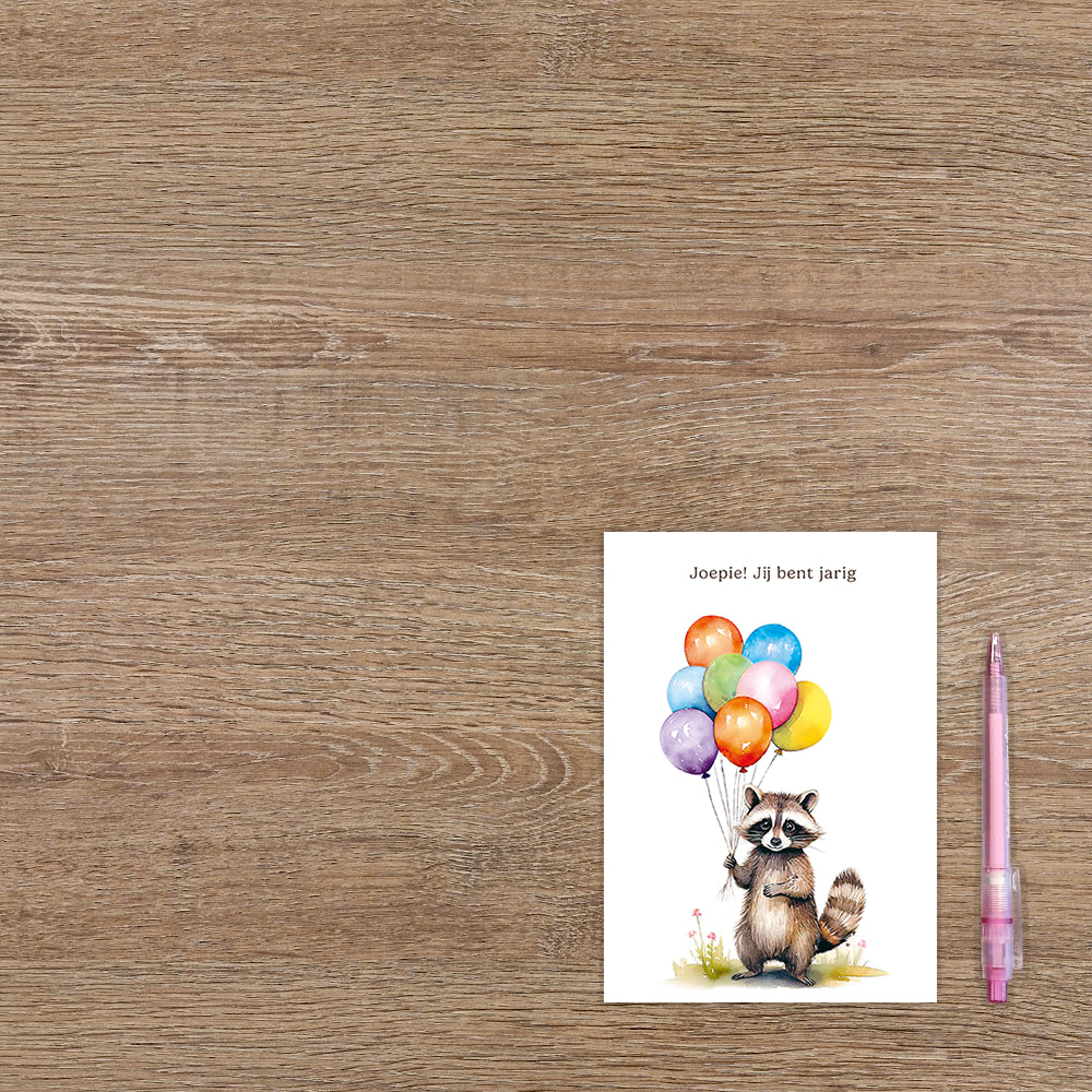 Joepie jij bent jarig