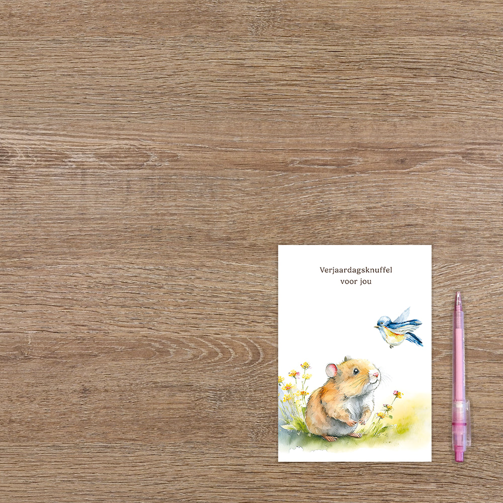 Verjaardagsknuffel voor jou