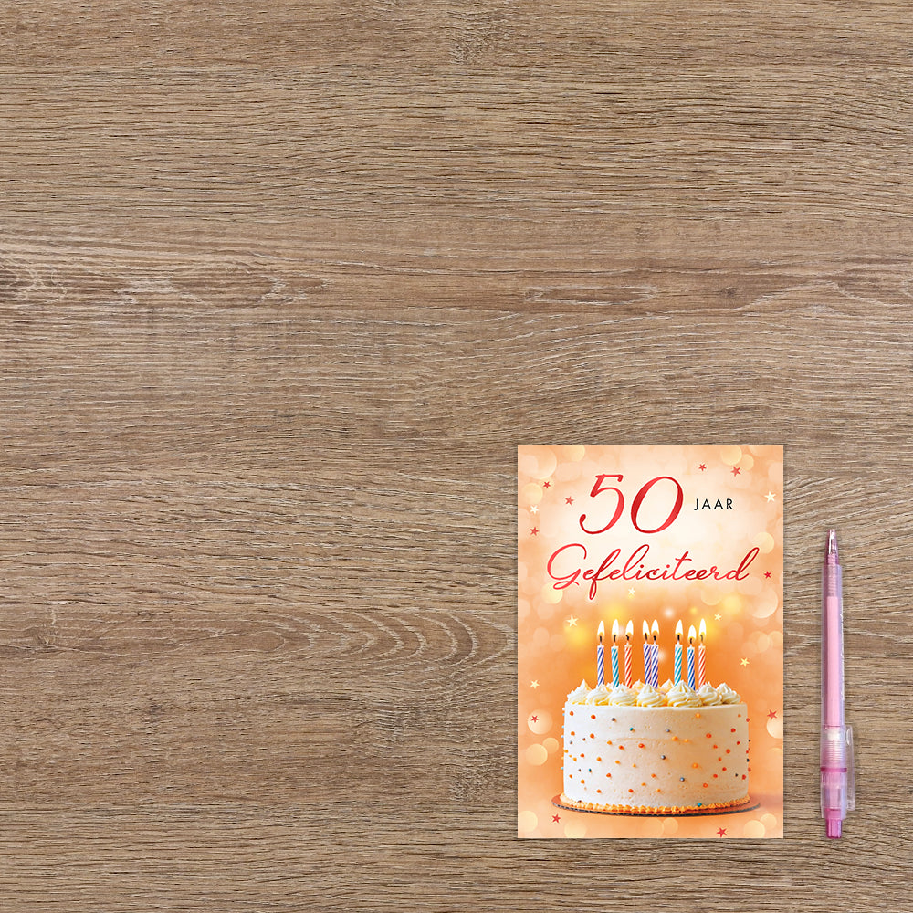 50 jaar gefeliciteerd