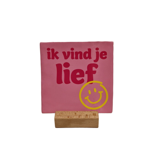 Ik vind je lief