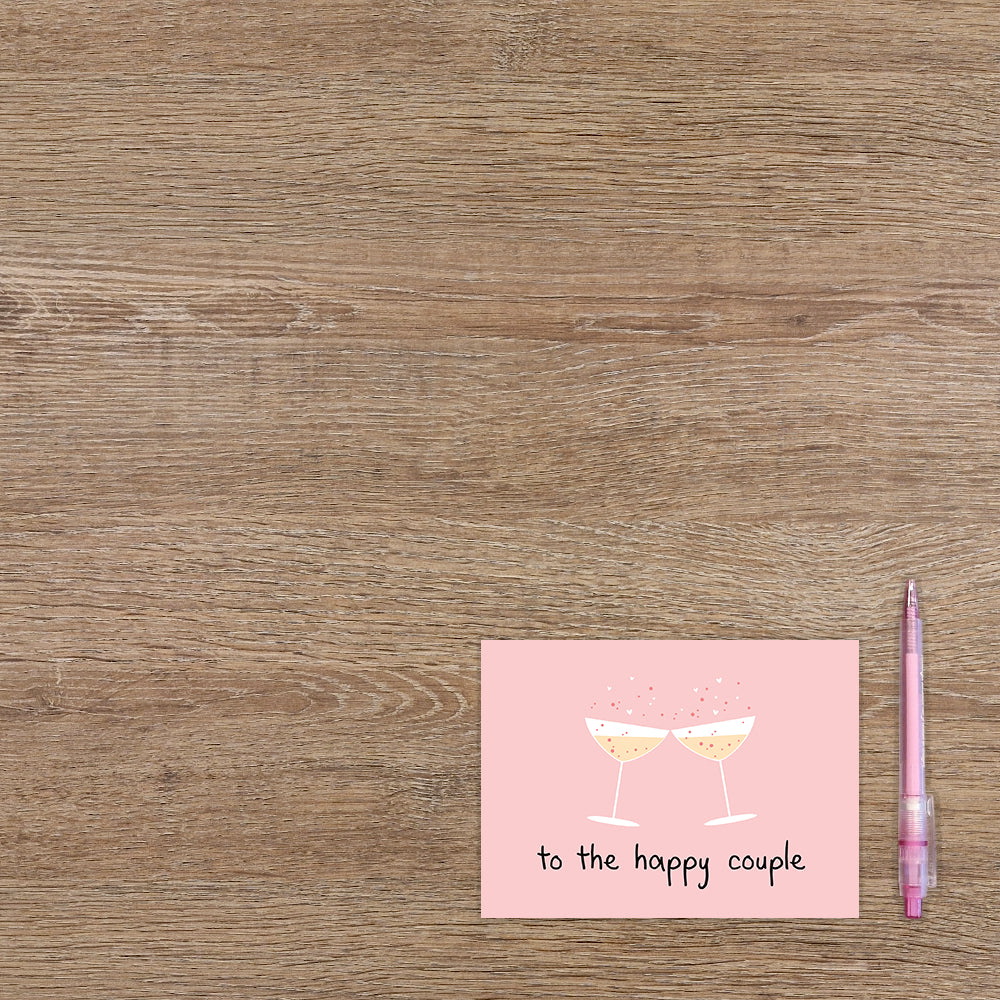 Postcard To the happy couple - 10 stuks