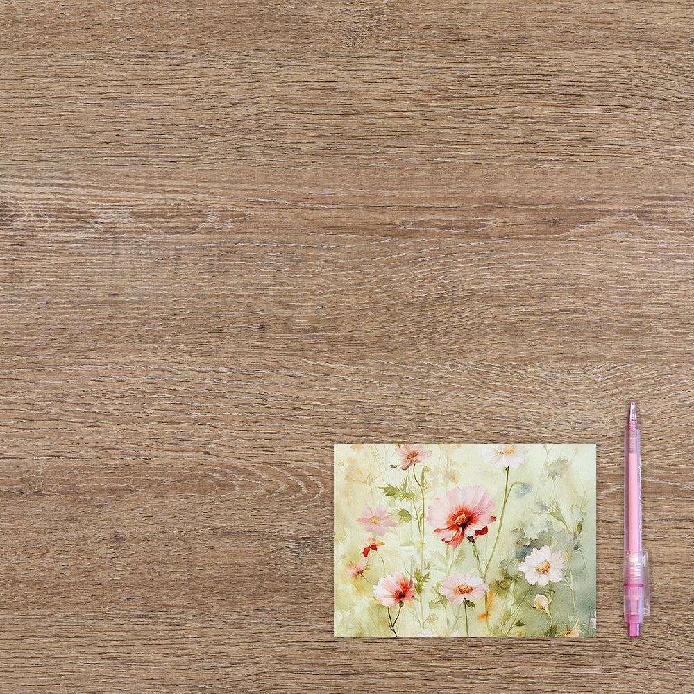 Postcard Bloemenveld - 10 stuks