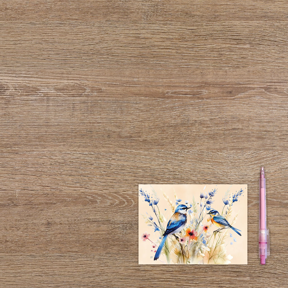 Postcard Vogels - 10 stuks