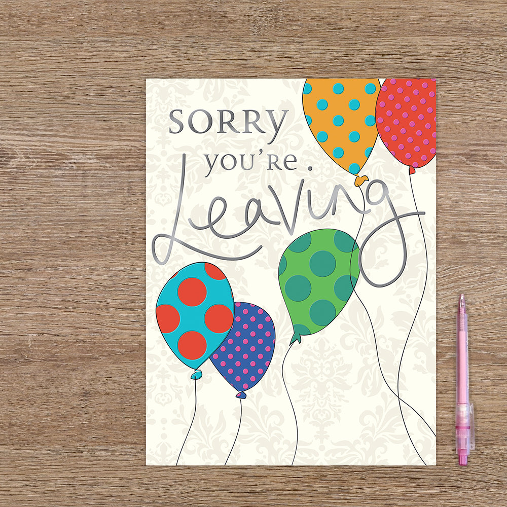 XL kaart - Sorry you're leaving